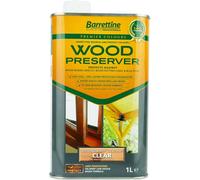 SuperGift.com 5X Barrettine Wood Preserver Clear Tin 1Lt