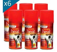 SuperGift.com 6 X Masterplast Heat Massaging Spray 150Ml