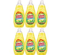 SuperGift.com 6X Elbow Grease Lemon Washing Up Liquid 600Ml