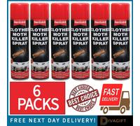 SuperGift.com 6X Rentokil Clothes Moth Killer Spray 300Ml