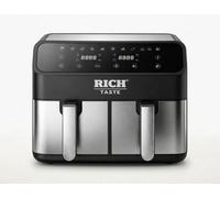 SuperGift.com 9L Dual Basket Air Fryer With Digital Touch Controls