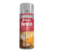 SuperGift.com All Purpose Aerosol Spray Paint 400ml Quick Drying Spray, Fast Dry and Excellent Coverage for Metal, Wood, Plastic and More by Diva Gift (Clear Gloss Varnish, 1x 400ml)