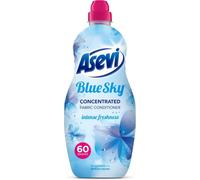 SuperGift.com Asevi Fabric Softener Blue Sky 60 Washes 1380Ml Concentrated Fabric Conditioner