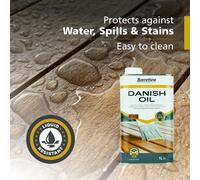SuperGift.com Barrettine Premier Danish Oil Tin 1Lt