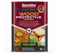 SuperGift.com Barrettine Wood Protective Treatment Holly Green Tin 5Lt