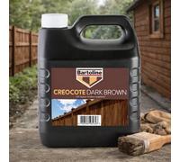SuperGift.com Bartoline Creocote Timber Treatment Dark Brown 4L