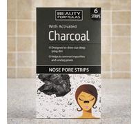 SuperGift.com Beauty Formulas Charcoal Nose Pore Strips 6 Pk
