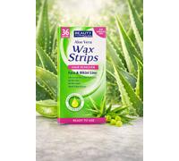 SuperGift.com Beauty Formulas Wax Strips Hair Remover Aloe Vera 36Pcs