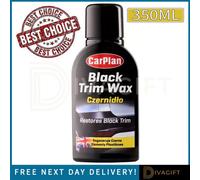 SuperGift.com Carplan Black Trim Wax 350Ml Exterior Plastic & Trim Restorer