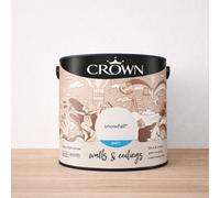 SuperGift.com Crown Matt Emulsion Snowfall Tin 2.5L
