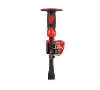 SuperGift.com Dekton 12" 300mm Cold Chisel With Soft Grip Handle Heavy Duty Hardened Steel Metal & Masonry Chisel