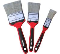 SuperGift.com Dekton 3 Piece Professional Grade Paint Brush Set For Walls, Ceilings, Woodwork & Trim