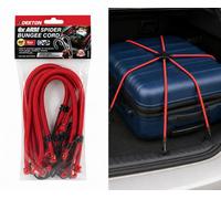SuperGift.com Dekton 6 Arm Heavy Duty Spider Hook Bungee Cord Set 40" X 8mm For Securing Tarpaulins, Luggage & Cargo