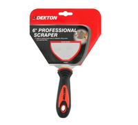 SuperGift.com Dekton 6 Inch Professional Scraper With Heavy Duty Stainless Steel Blade & Soft Grip Handle