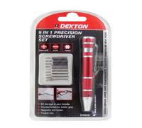 SuperGift.com Dekton 9-In-1 Precision Screwdriver Set With Magnetic Bit Holder & Pen-Style Handle For Electronics & Glasses Repairs
