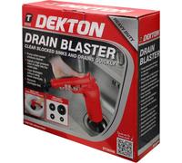 SuperGift.com Dekton Drain Blaster With Four Attachments High Pressure Drain & Pipe Unblocker Tool