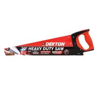 SuperGift.com Dekton Heavy Duty Rapid Cut Handsaw 20" (500mm) 8 Tpi Hardpoint Wood Saw With Soft Grip Handle