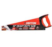 SuperGift.com Dekton Heavy Duty Rapid Handsaw 22" (550mm) 8 Tpi Hardpoint Wood Saw With Soft Grip Handle