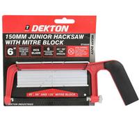 SuperGift.com Dekton Junior Hacksaw 150mm With Mitre Box