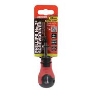 SuperGift.com Dekton Phillips No.2 Stubby Screwdriver 38mm Cr-V Magnetic Tip Soft Grip Handle