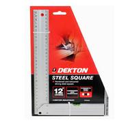 SuperGift.com Dekton Precision Pro Aluminium Level Square 12" (300mm) With Built-In Spirit Level