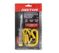SuperGift.com Dekton Professional Automotive Battery Tester For 6V & 12V Car, Van & Motorcycle Batteries