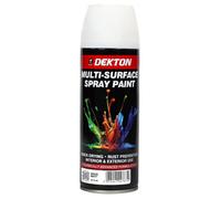SuperGift.com Dekton Quick-Dry Paint White Matt Fast Drying Decorative Paint 400Ml