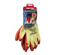 SuperGift.com Dekton Size 10/xl Multi-Purpose Latex Coated Work Gloves For Construction, Gardening, Diy & General Handling