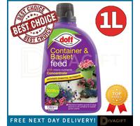 SuperGift.com Doff Container & Hanging Basket Feed Liquid Concentrate Plant Food 1L