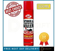 SuperGift.com Doff Spider & Crawling Insect Killer Spray 300Ml Ready-To-Use Pest Control For Spiders, Crawling Insects, Home, Garage & H