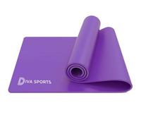SuperGift.com Extra Thick Yoga Mat Non-Slip Pilates & Fitness Exercise Mat, Purple