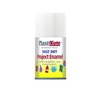 SuperGift.com Fast Dry Project Enamel Spray Paint, Perfect for Hobbies and Crafts (Gloss White, 100ml)