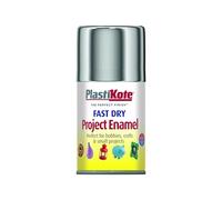 SuperGift.com Fast Dry Project Enamel Spray Paint, Perfect for Hobbies and Crafts (Pewter, 100ml)