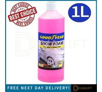 SuperGift.com Goodyear Cherry Scent Snow Foam Car Wash 1L High Foaming Pre-Wash Cleaner