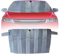 SuperGift.com Goodyear Compact Folding Sun Shade Universal Fit Reflective Car Windscreen Sunshade