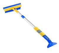 SuperGift.com Goodyear Telescopic Handle Ice Scraper Extendable Vehicle Window & Windscreen Scraper