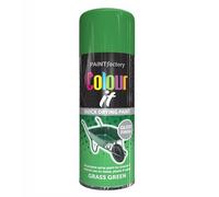 SuperGift.com Grass Green Gloss All Purpose Aerosol Spray Paint 250ml Quick Drying Spray, Fast Dry and Excellent Coverage for Metal, Wood, Plastic and More by Diva Gift