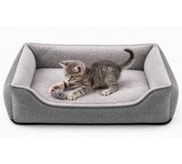 SuperGift.com Grey Fluffy Pet Bed In Medium, Large, Xl,xxl Sizes