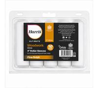 SuperGift.com Harris Ultimate Woodwork Gloss Roller Sleeves 4In 10 Pack