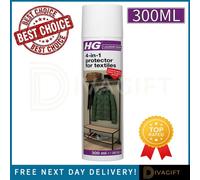 SuperGift.com Hg 4-In-1 Protector For Textiles Fabric Stain, Dirt & Liquid Repellent Spray 300Ml