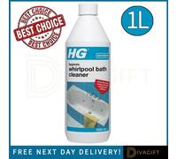 SuperGift.com Hg Hygienic Whirlpool Bath Cleaner Internal Pipe & Jet System Cleaning Liquid 1L