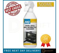 SuperGift.com Hg Oven, Grill & Barbecue Cleaner Spray Burnt Grease & Carbon Remover 500Ml