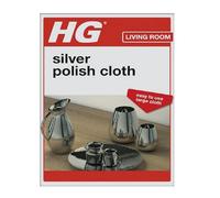 SuperGift.com Hg Silver Polish Cloth Silver Tarnish Remover & Shine Restoring Cleaning Cloth