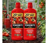SuperGift.com Levington Tomorite Concentrated Tomato Food Liquid 1.2L (Pack Of 2)