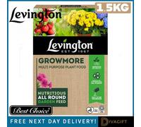 SuperGift.com Miracle-Gro Growmore Multi-Purpose Garden Plant Food Granular Fertiliser For Flowers, Fruit & Vegetables, 1.5Kg