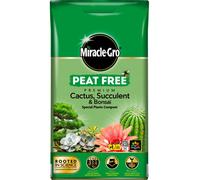 SuperGift.com Miracle Peat Free Cactus, Succulent & Bonsai Compost 10L