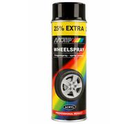 SuperGift.com Motip Wheel Black Gloss Paint 500Ml