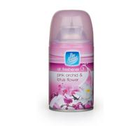 SuperGift.com Pan Aroma Pink Orchid & Lotus Flower Air Freshener Refill Spray 250Ml Floral Room Freshener For Home, Office & Everyday Odour Cont
