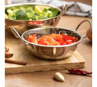 SuperGift.com Prima 18Cm Balti Dish Stainless Steel