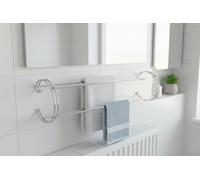 SuperGift.com Radiator Clothes Airer 2 Pack, 2 Tier Hanging Drying Rack for Radiators, Balcony or Indoor Use, Space-Saving Laundry Airer